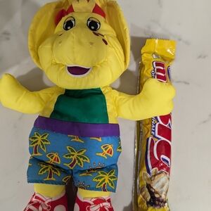 Yellow Dinosaur Plush Toy